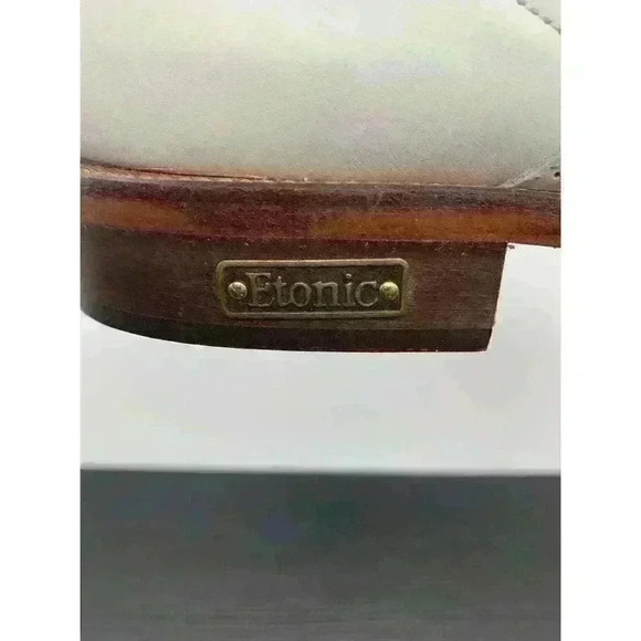 Etonic Ultimate White Leather Oxfords Wingtip Lace Up Golf Shoe Size US 9.5 D - Picture 8 of 11